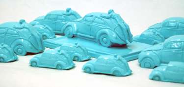 After Burden, blue