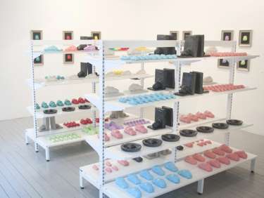 After burden, installation view