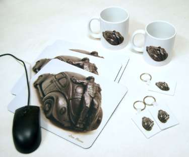 After burden, various souvenirs