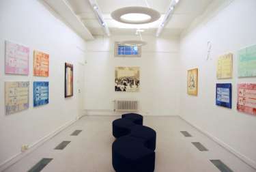 Exhibition Elverket Djursholm, 2014, paintings