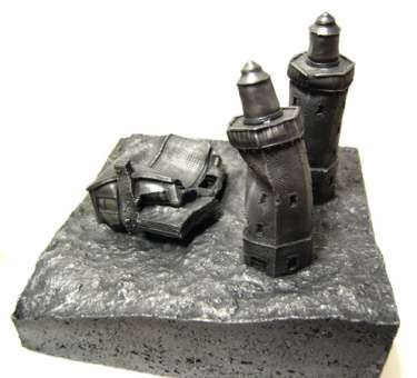 Planeraren, 2011, concrete, 25 x 27 x 27 cm